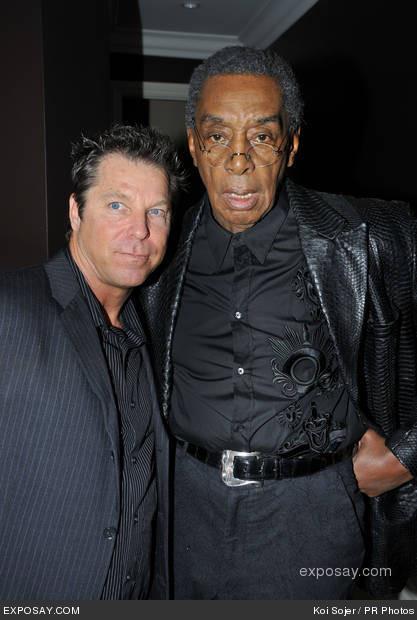 Lyle Howry and Don Cornelius