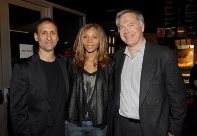 Jonathan Sehring, Jeff Stanzler and Annouchka Yameogo-Stanzler at event of Sorry, Haters (2005)