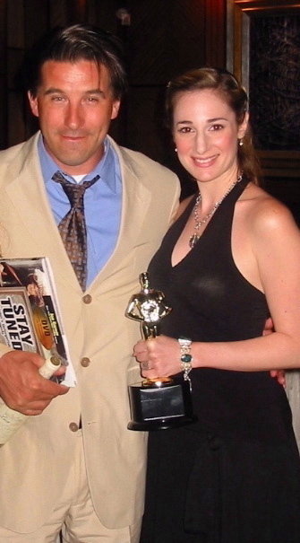 Presenter/Actor Billy Baldwin with Tamela D'Amico at the Long Island International Film Expo 2005