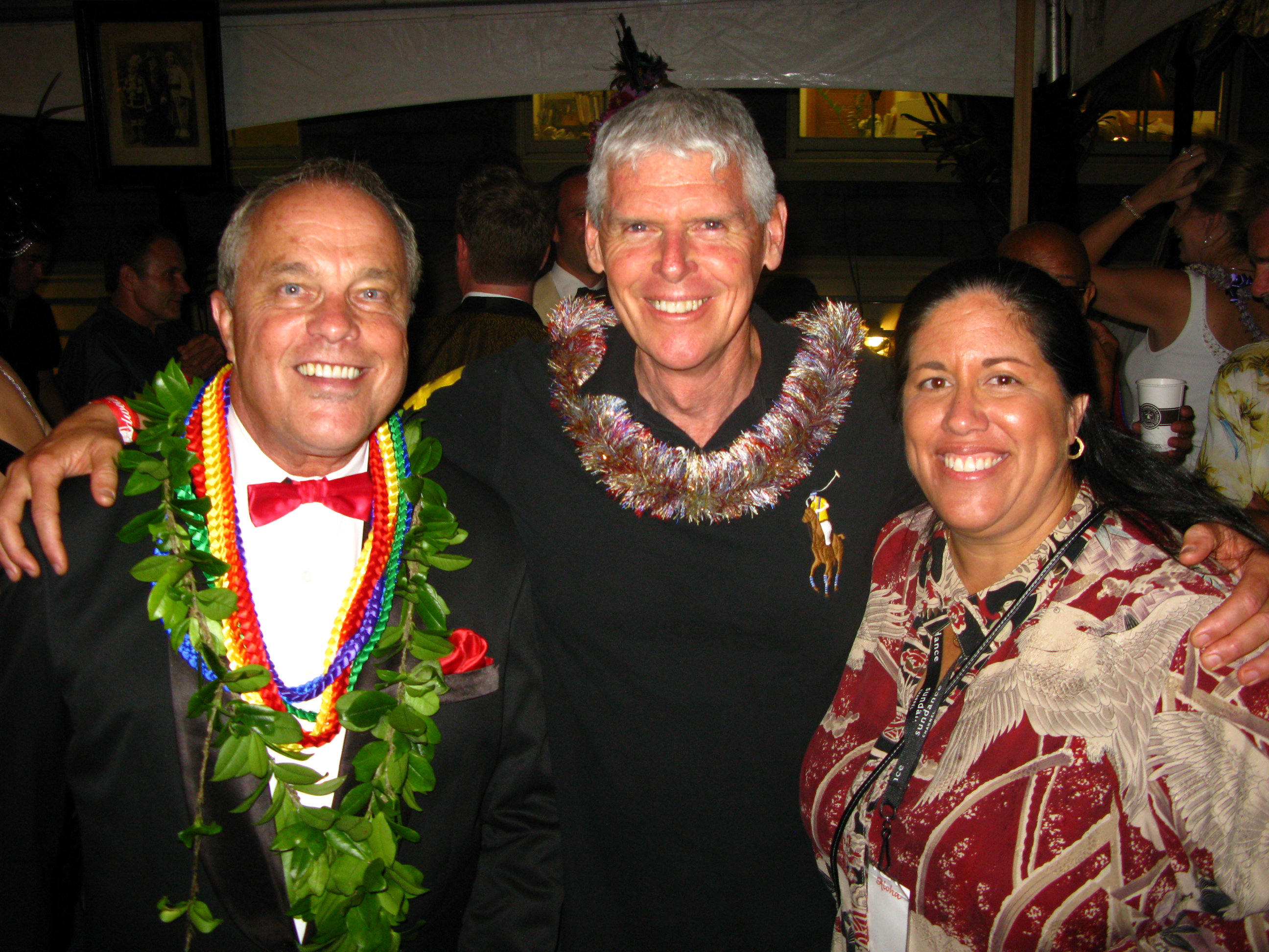 BEST SHORT FILM award presented to Branden Blinn by HRFF Founder Jack Law, Branden Blinn and HRFF Programming Directorm Connie Florez