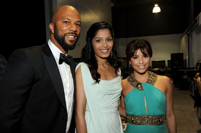 Eva Longoria, Common and Freida Pinto