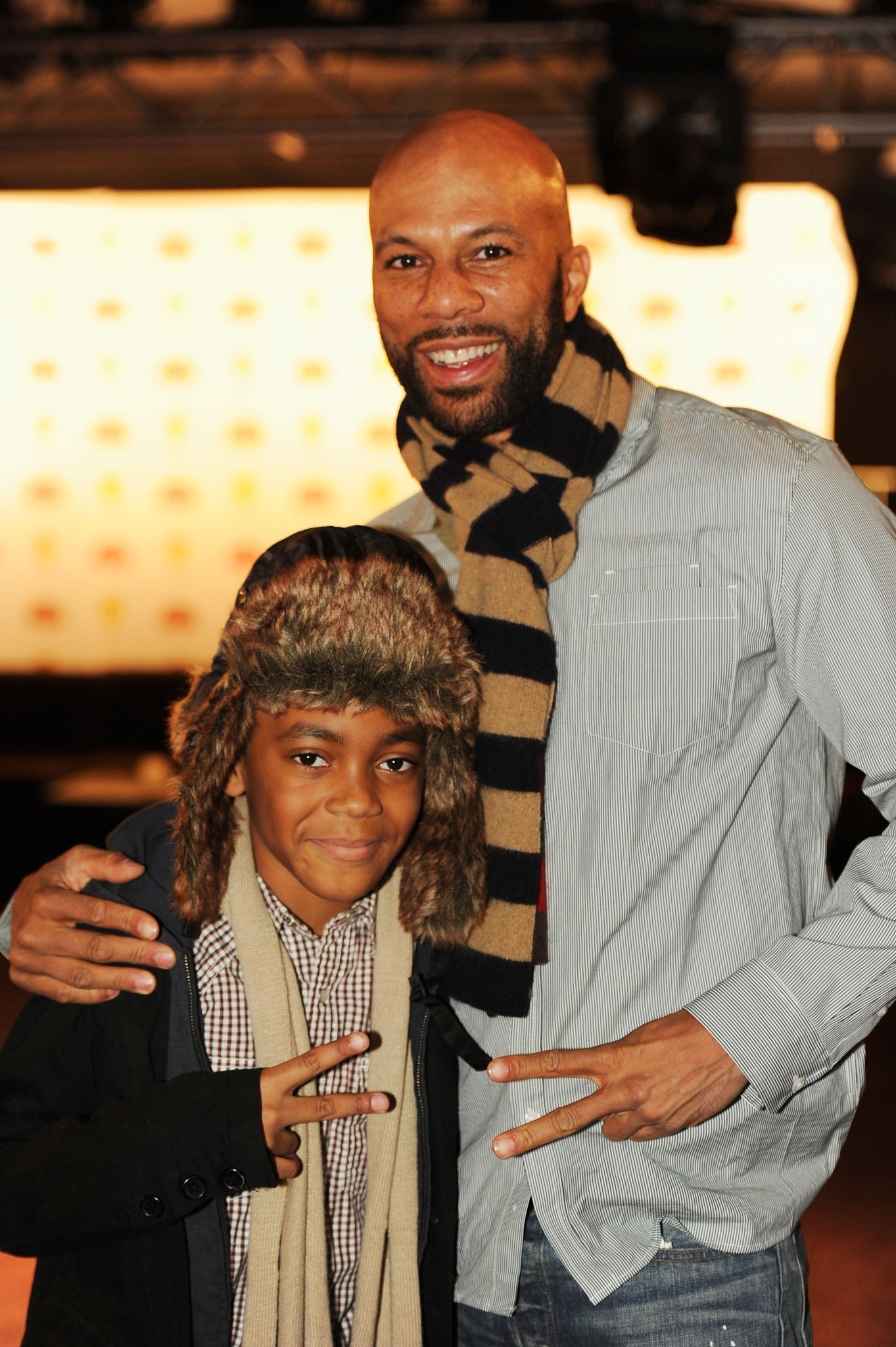 Common and Michael Rainey Jr.