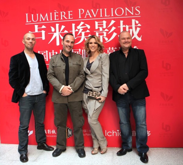 Hervé Renoh, Lorie, Julie Séri, Pitof, BEIJING INTERNATIONAL FILM FESTIVAL 2013 (1)