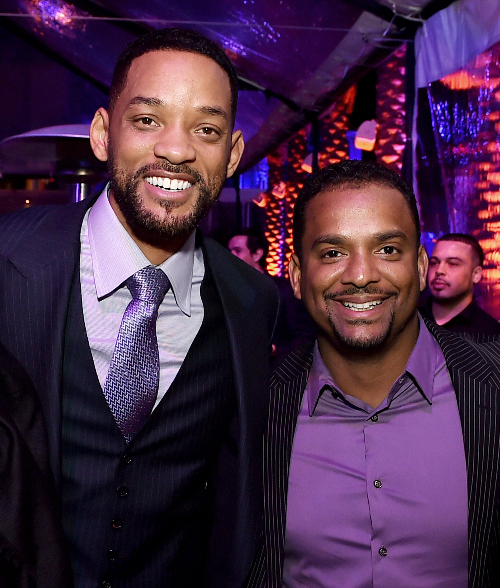 Will Smith and Alfonso Ribeiro at event of Susikaupk (2015)