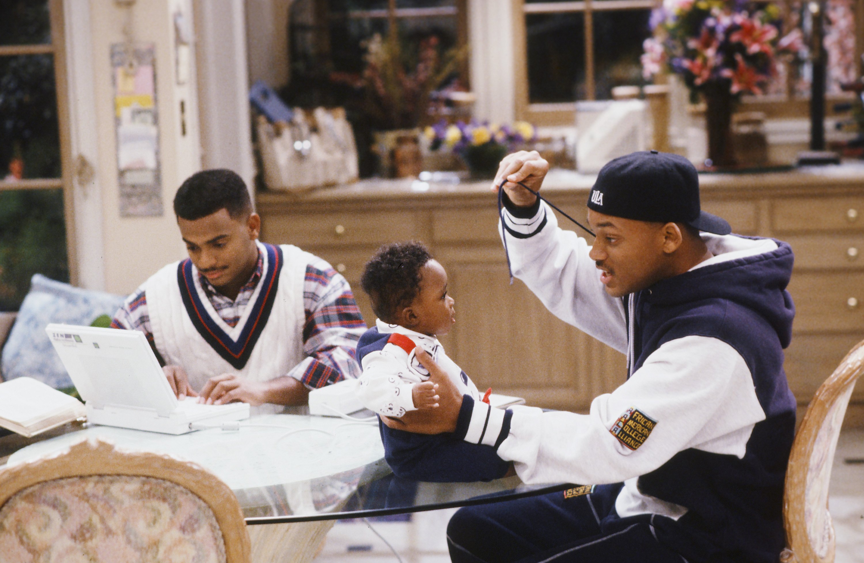 Still of Will Smith, Alfonso Ribeiro and Ross Bagley in The Fresh Prince of Bel-Air (1990)