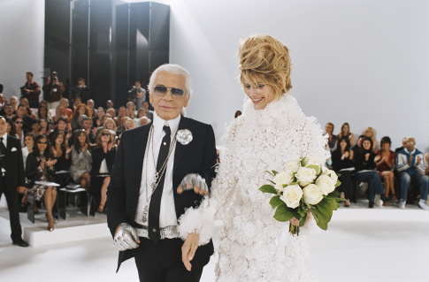 Still of Karl Lagerfeld and Alice Taglioni in La doublure (2006)