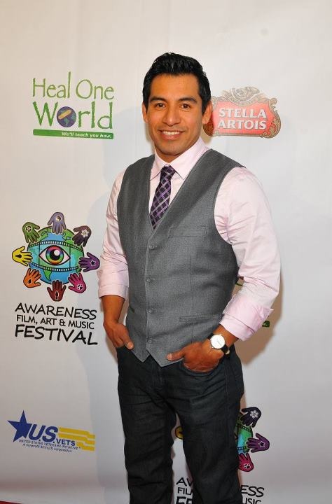 Actor Eloy Mendez attending The Awareness Film, Art & Music Festival