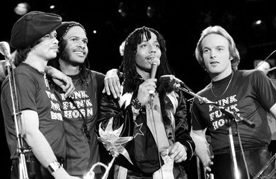 Rick James with Stone City Band in Los Angeles, 1982