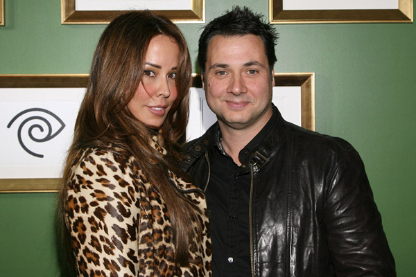 Alex Tyler and Adam Ferrara attend the Time Warner Cable Signature Home Celebrity Event At The Soho House on November 15, 2011 in West Hollywood, California.