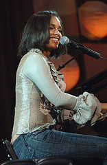 Hair by Teressa Hill Alicia Keys Performance at Ronald Regan Library