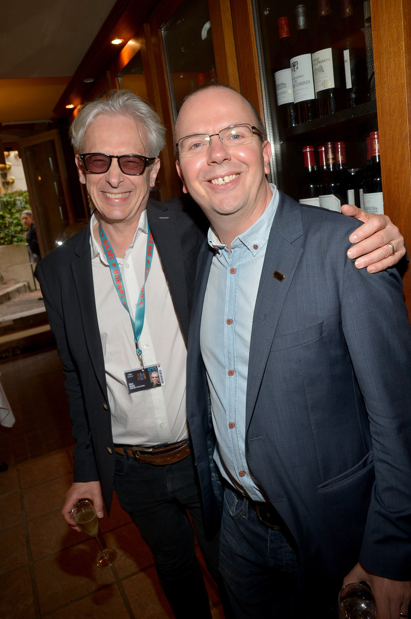 Elliot Grove and Col Needham