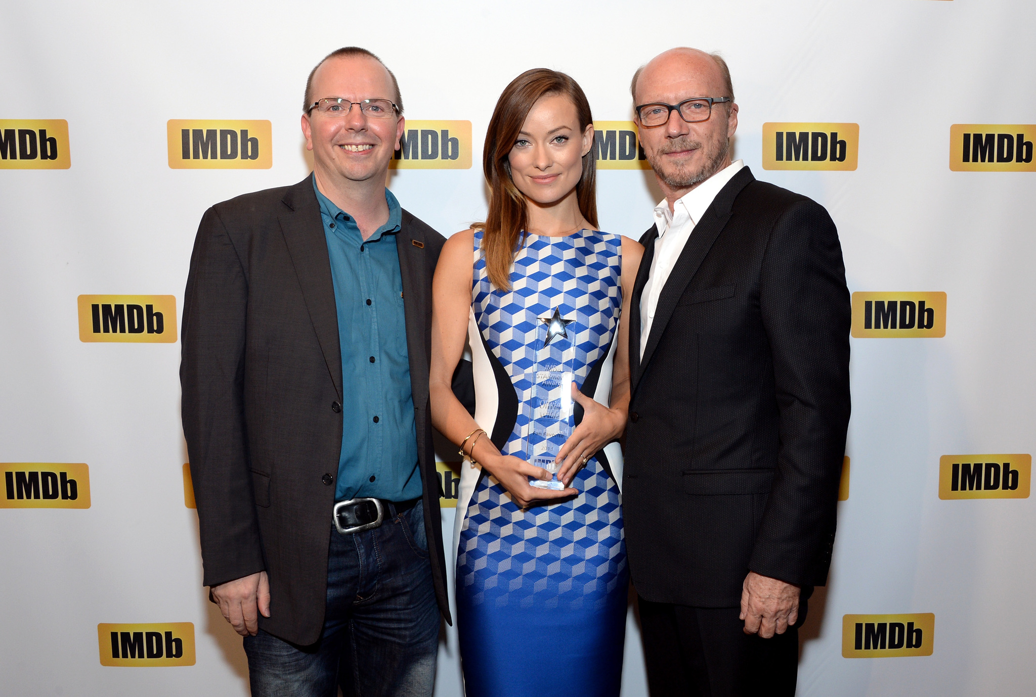 Paul Haggis, Col Needham and Olivia Wilde