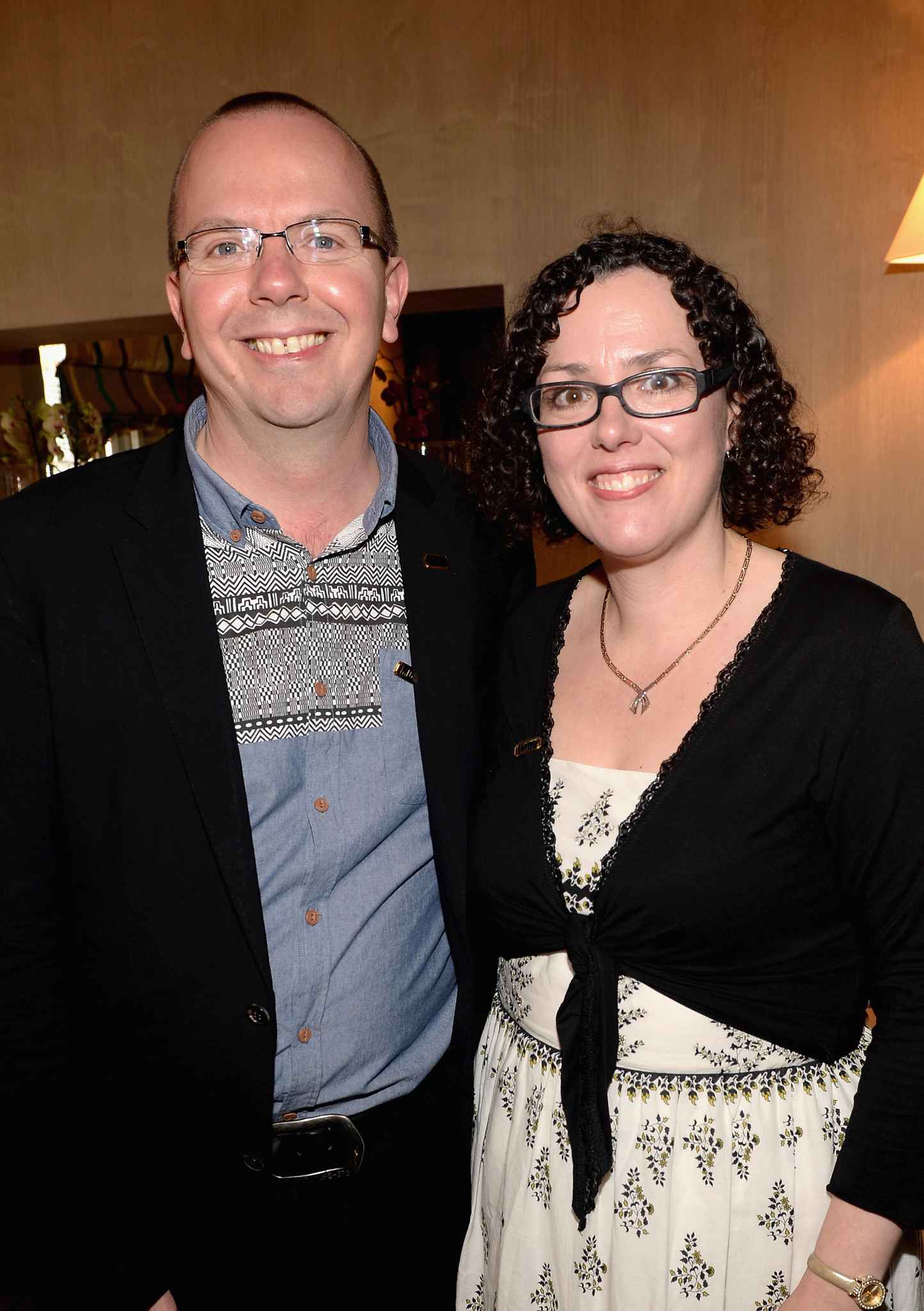 IMDb founder Col Needham and Karen Needham attend the IMDB's 2013 Cannes Film Festival Dinner Party during the 66th Annual Cannes Film Festival at Restaurant Mantel on May 20, 2013 in Cannes, France.