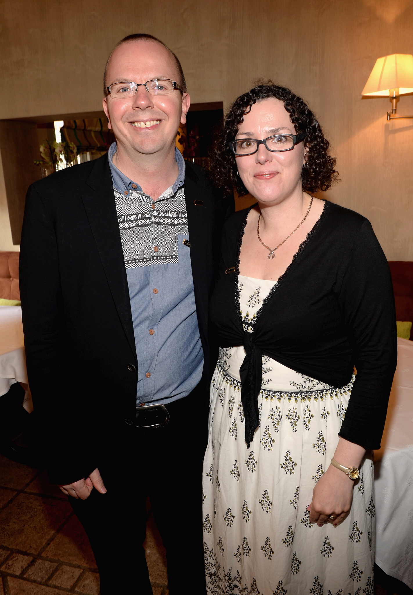 IMDb founder Col Needham and Karen Needham attend the IMDB's 2013 Cannes Film Festival Dinner Party during the 66th Annual Cannes Film Festival at Restaurant Mantel on May 20, 2013 in Cannes, France.