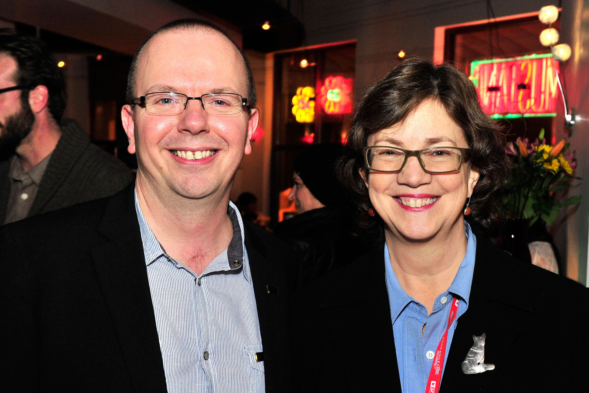 Col Needham and Anne Thompson