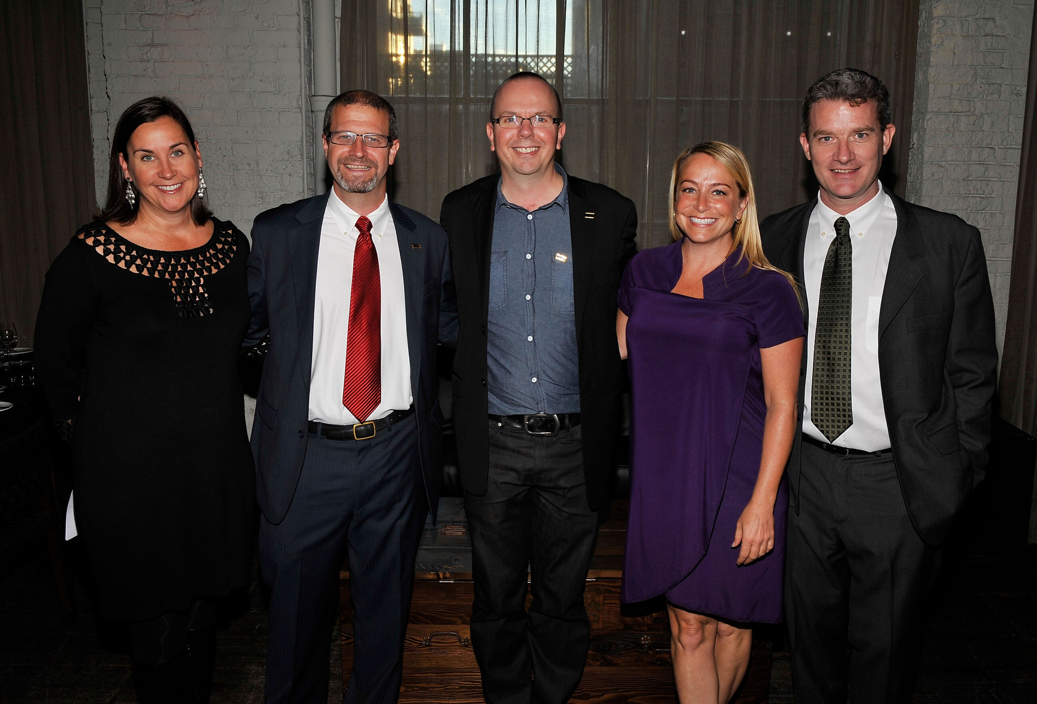 Jenny Estes, Keith Simanton, Col Needham, Emily Glassman and Christian Gaines of IMDb