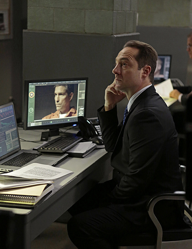 Still of Jim Caviezel and Brennan Brown in Person of Interest (2011)