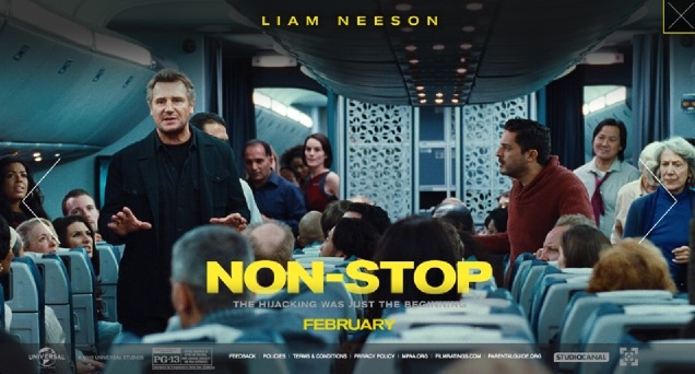 Liam Neeson's Non Stop Alejandro Cardenas