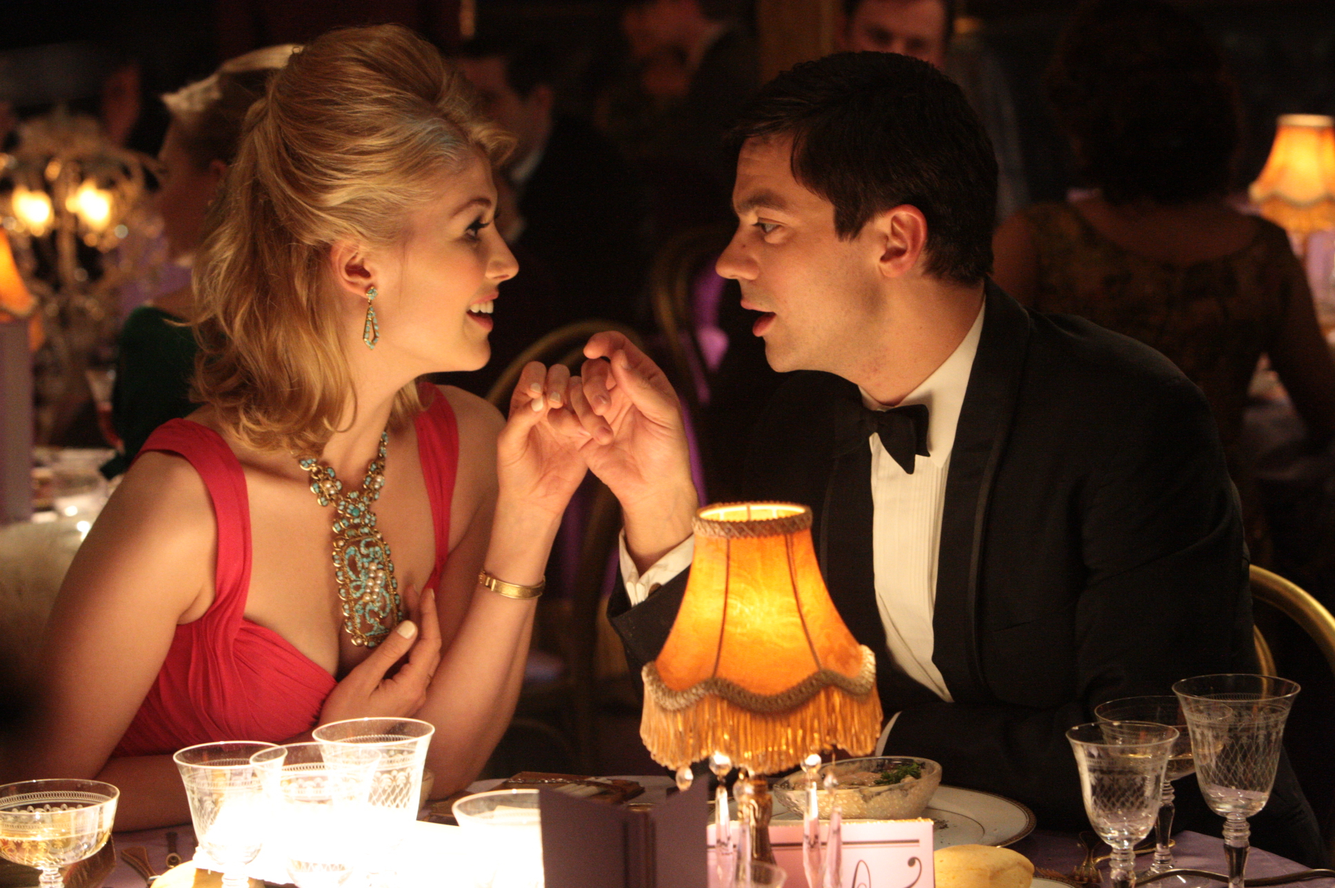 Rosamund Pike and Dominic Cooper in An Education (2009)