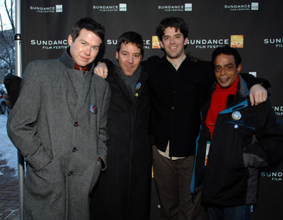 Robert Longstreet, Eddie Rouse, Zack Godshall and Barlow Jacobs at event of Low and Behold (2007)