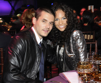 Alicia Keys and John Mayer