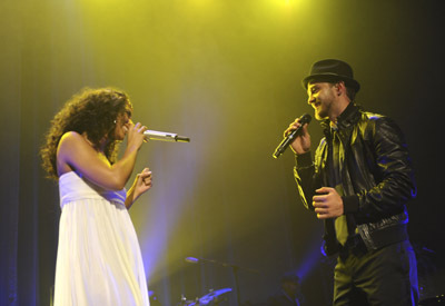 Justin Timberlake and Alicia Keys