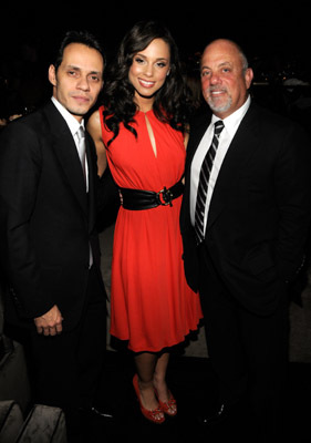 Marc Anthony, Billy Joel and Alicia Keys