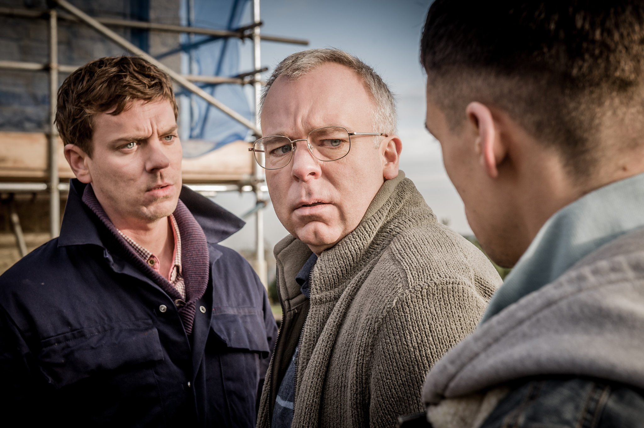 Still of Steve Pemberton, Joe Armstrong and Adam Long in Happy Valley (2014)