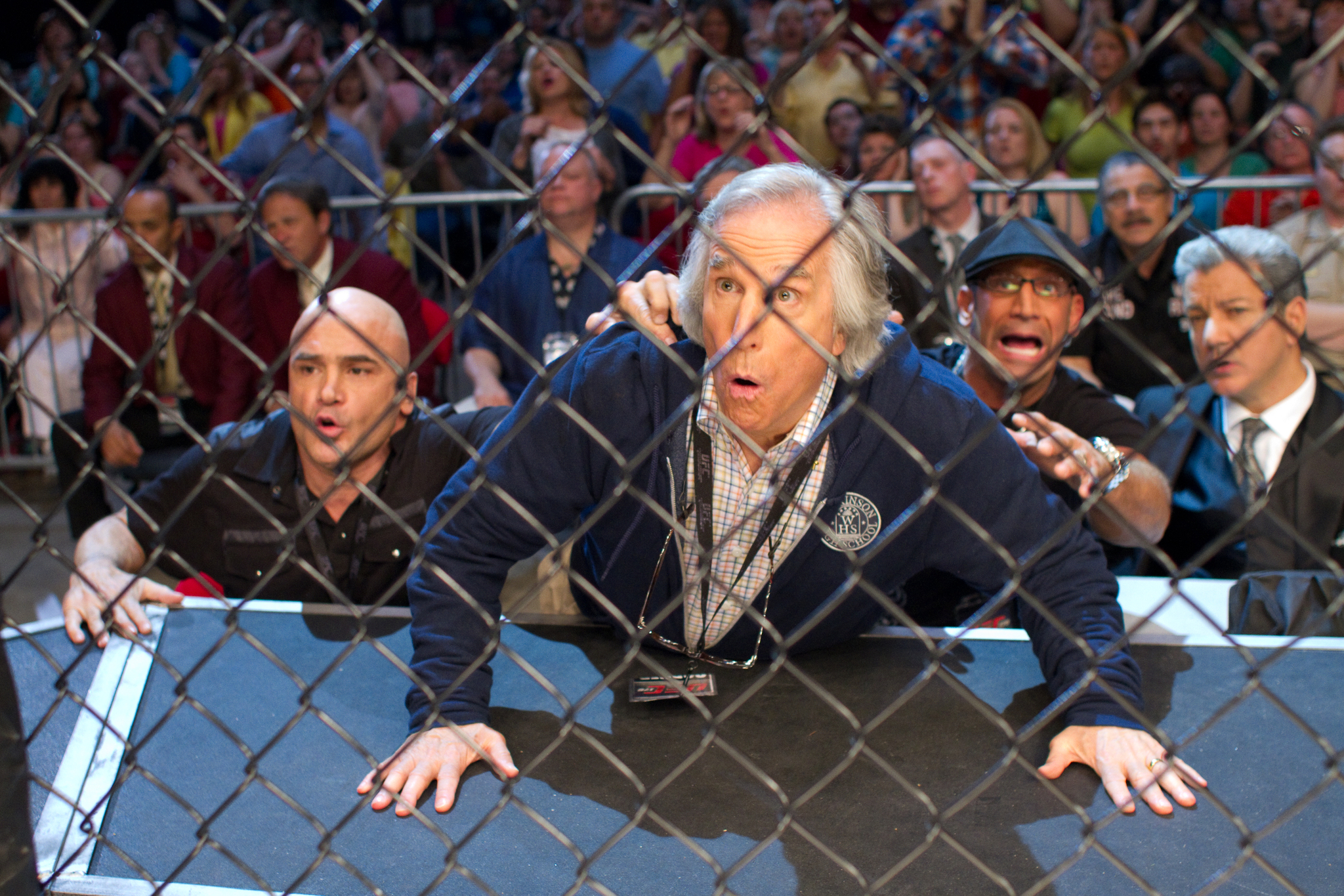 Still of Henry Winkler and Bas Rutten in Here Comes the Boom (2012)