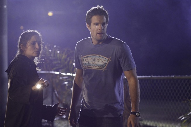 Still of Geoff Stults and Mercedes Mason in The Finder (2012)