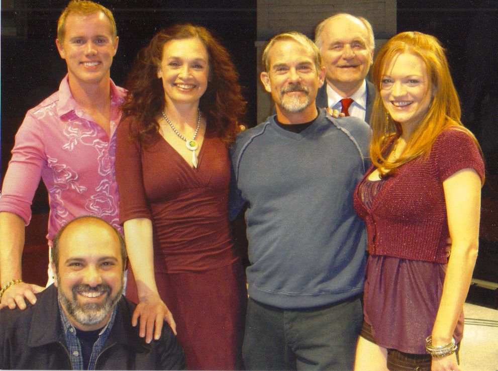 The cast of BROOKLYN BOY at the San Diego Repertory Theatre.