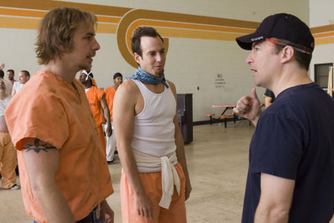 Will Arnett, Bob Odenkirk and Dax Shepard in Let's Go to Prison (2006)