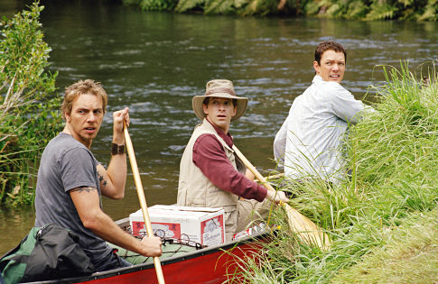 Still of Matthew Lillard, Seth Green and Dax Shepard in Without a Paddle (2004)