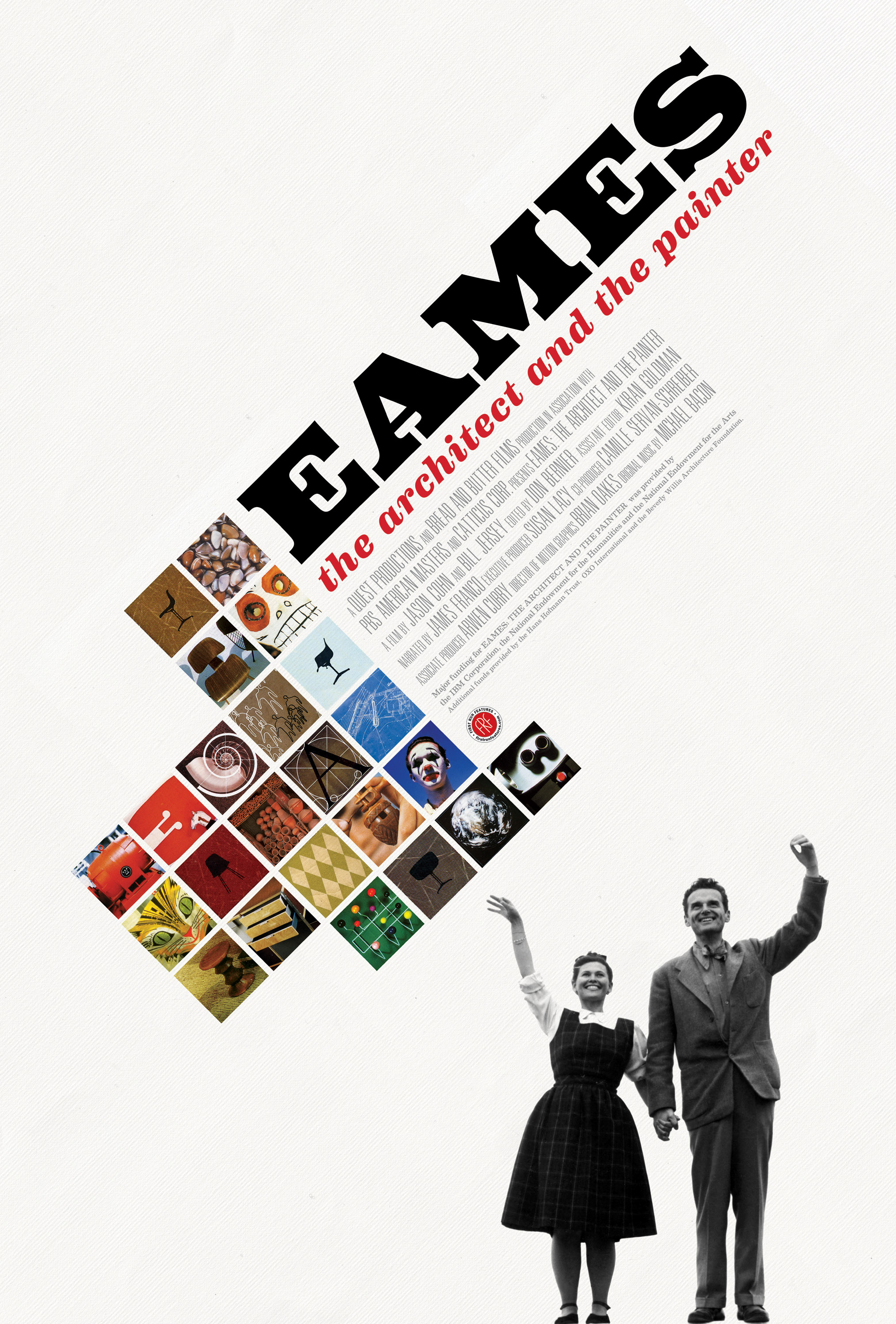 Charles Eames and Ray Eames in Eames: The Architect & The Painter (2011)