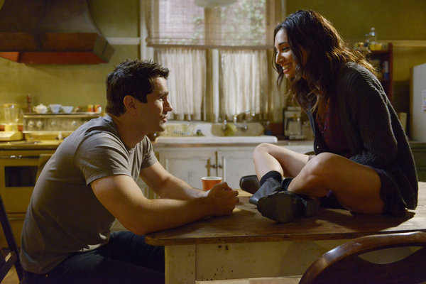 Still of Meaghan Rath and Sam Witwer in Being Human (2011)