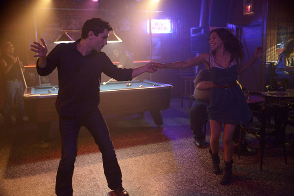 Still of Meaghan Rath and Sam Witwer in Being Human (2011)