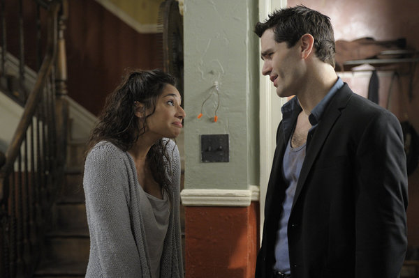 Still of Meaghan Rath and Sam Witwer in Being Human (2011)