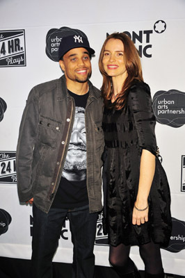Saffron Burrows and Michael Ealy