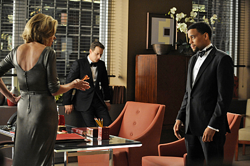 Still of Josh Charles, Christine Baranski and Michael Ealy in The Good Wife (2009)