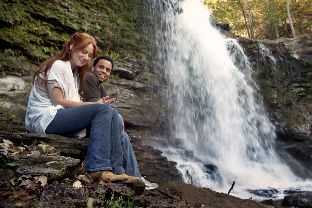 Still of Michael Ealy and Lynn Collins in Unconditional (2012)