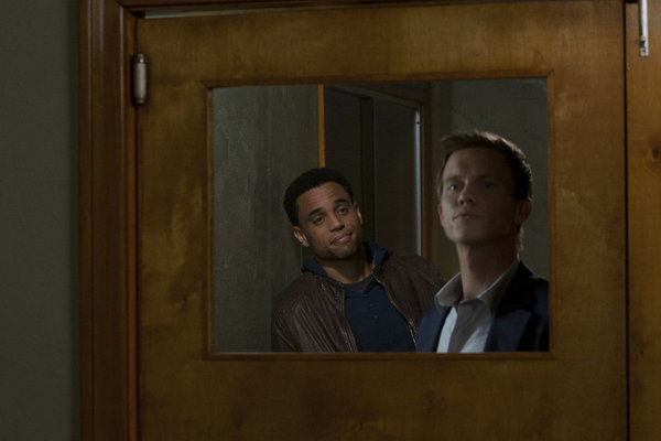 Still of Michael Ealy and Warren Kole in Common Law (2012)