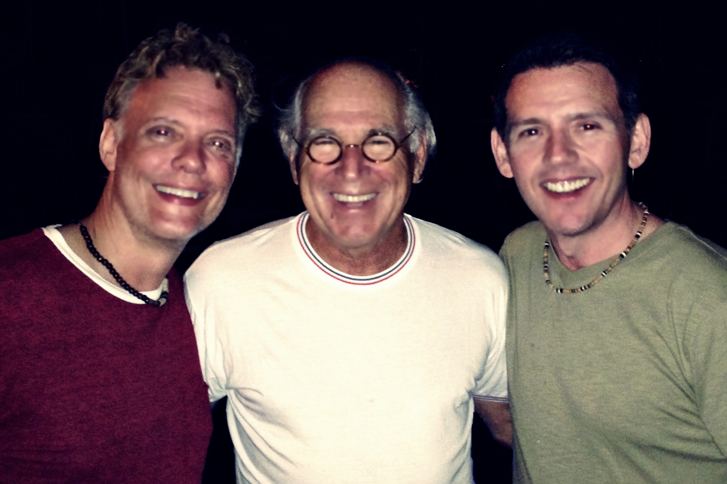 David Salyers at Bagatelle, St. Barts with Jimmy Buffett and Jim Gregory (February 2014) http://www.buffettworld.com/