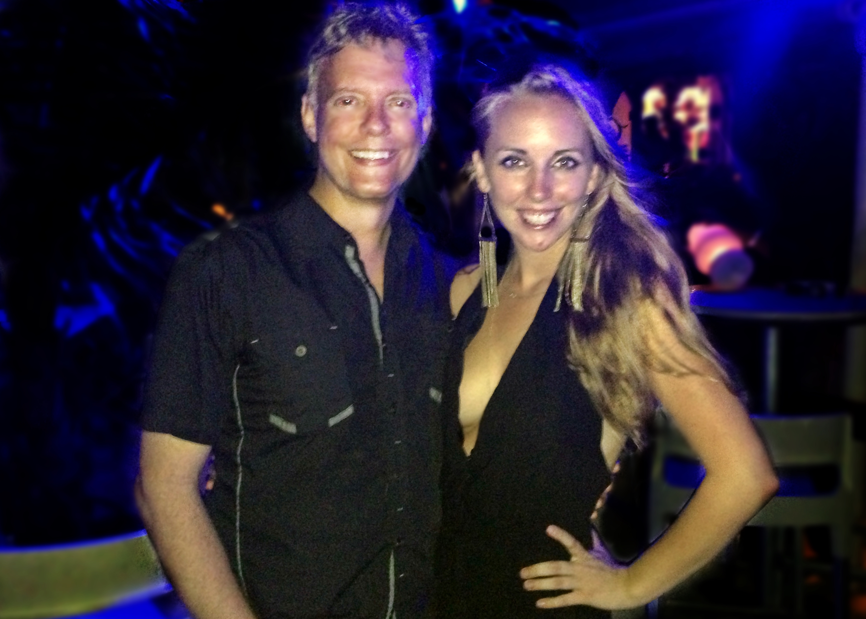 David Salyers at La Plage, St. Barts with Liz Fohl (August 2013) http://www.lizfohl.com/
