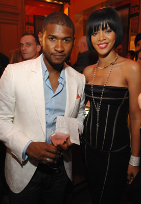 Usher Raymond and Rihanna