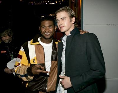 Hayden Christensen and Usher Raymond