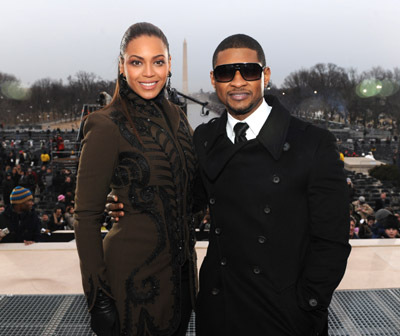 Beyoncé Knowles and Usher Raymond