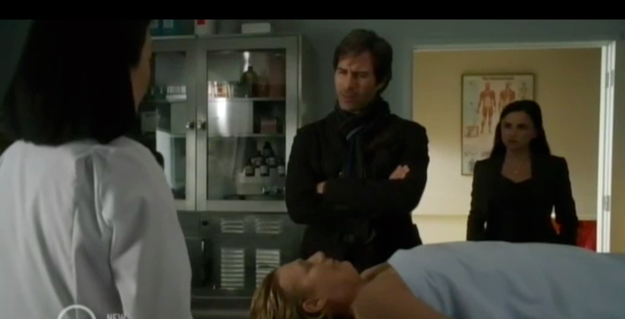 with Eric McCormack & Rachael Leigh Cook on PERCEPTION, TNT