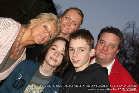 Stephen Gibbons, Barbara Young, Kirsty Doyle and Lewis Chase