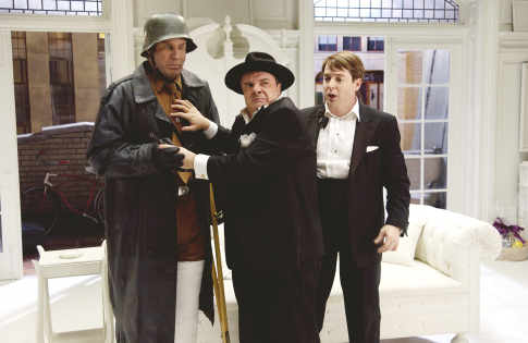 Still of Matthew Broderick, Nathan Lane and Will Ferrell in The Producers (2005)