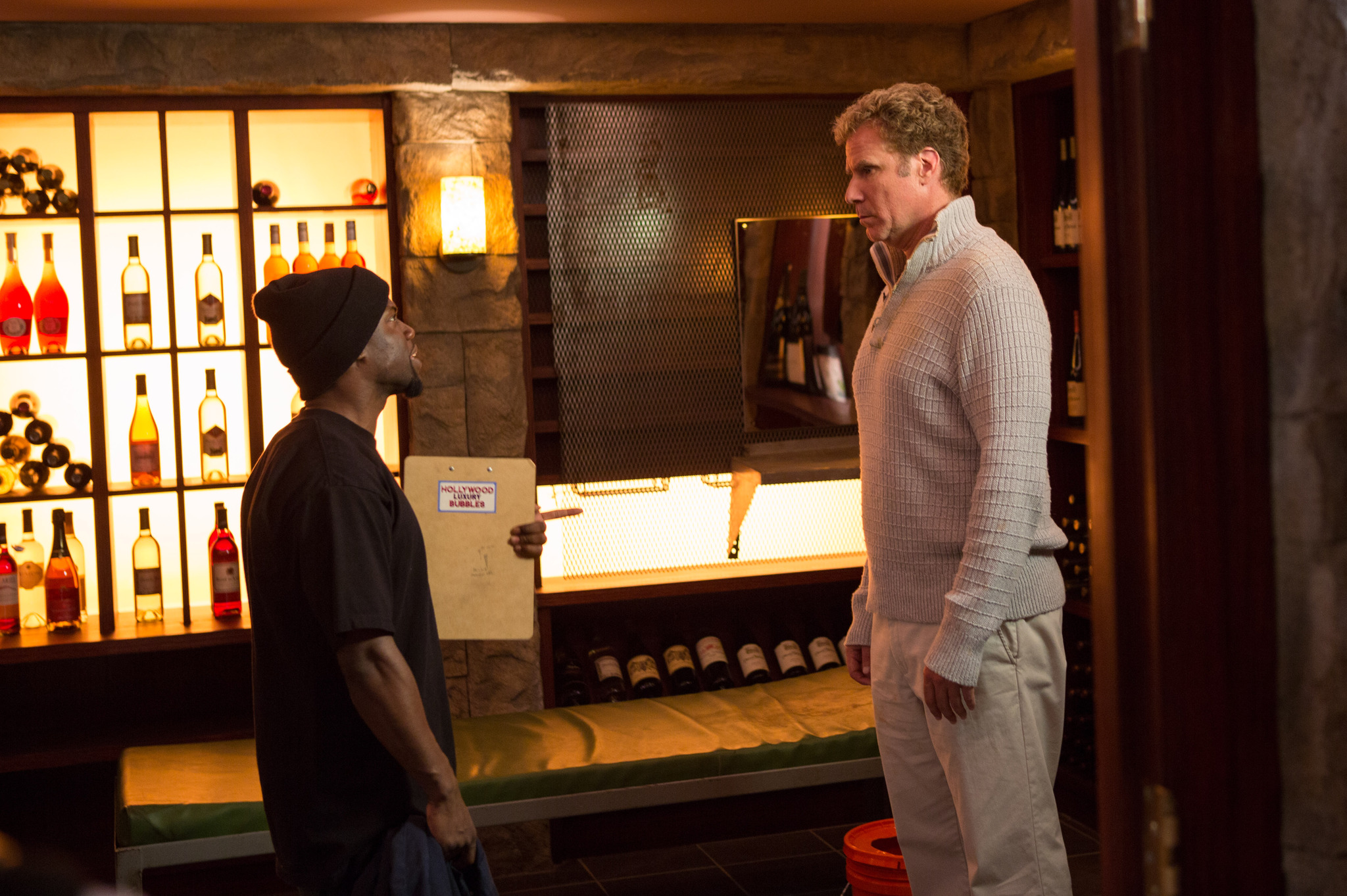 Still of Will Ferrell and Kevin Hart in Buk kietas (2015)